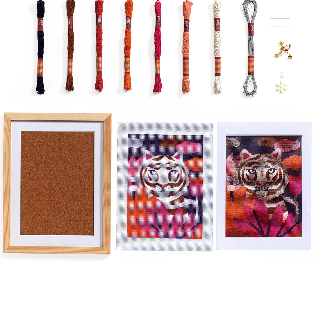 djeco knutselset atelier 64 - naaldkunst | GA10064 | 3