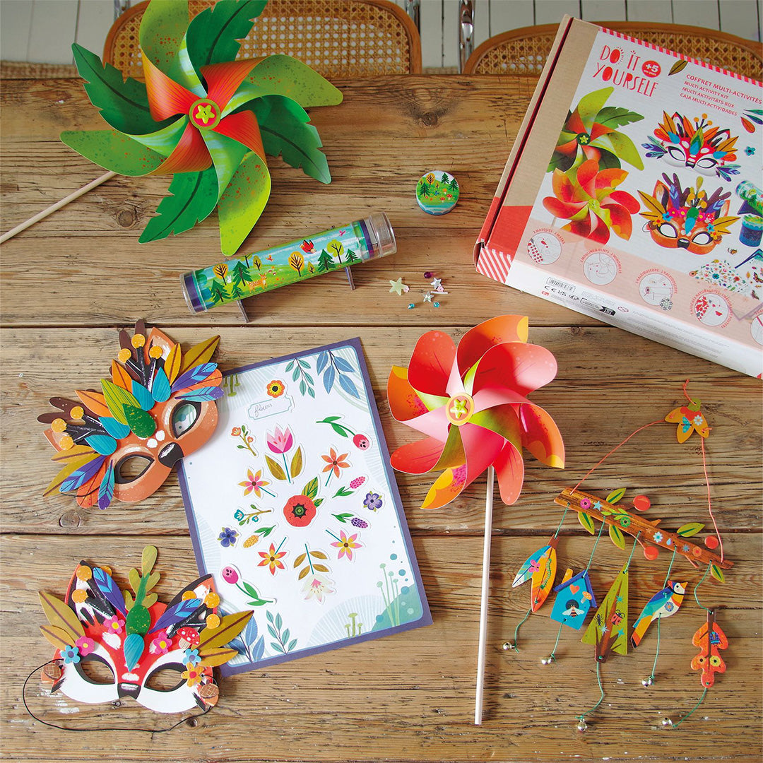 djeco knutselset diy natuur - 5 activiteiten | DJ07933 | 1
