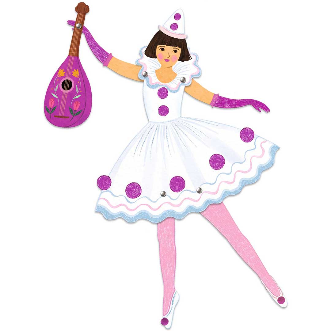 djeco knutselset marionetten - tutu's | DJ09649 | 3