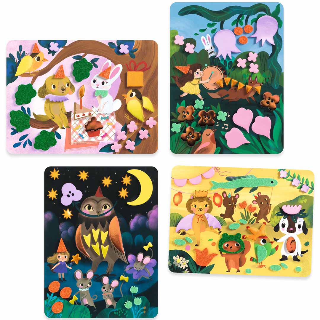 djeco knutselset sparkling parties | DJ00067 | 2