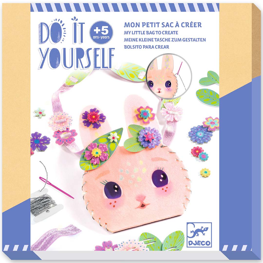 djeco knutselset tas - miss bunny | DJ07998 | 1