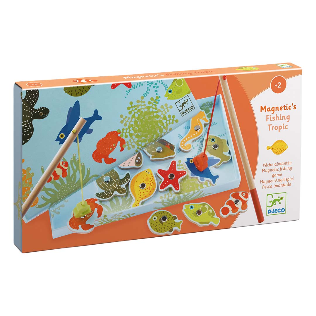 djeco magnetisch visspel zeedieren | DJ01652 | 1