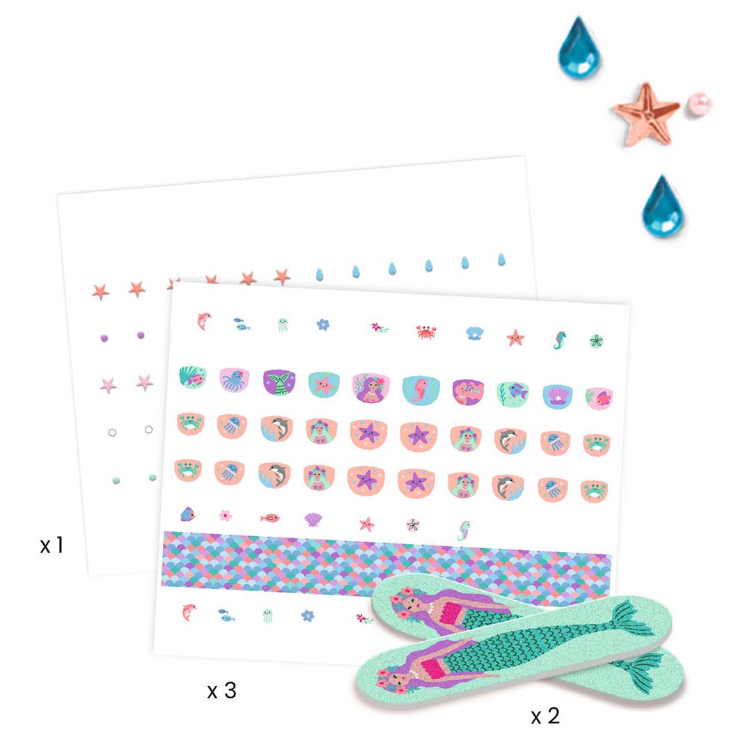 djeco nagelstickers zachte zee | DJ09237 | 2