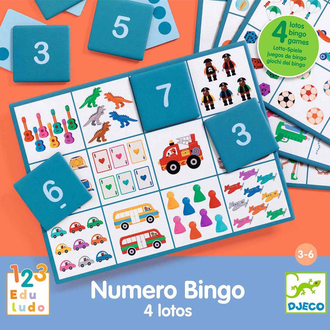 djeco numero bingo | DJ08281 | 2