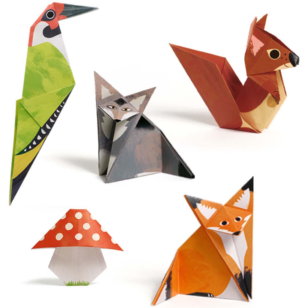 djeco origami - boswandeling | DJ08704 | 2