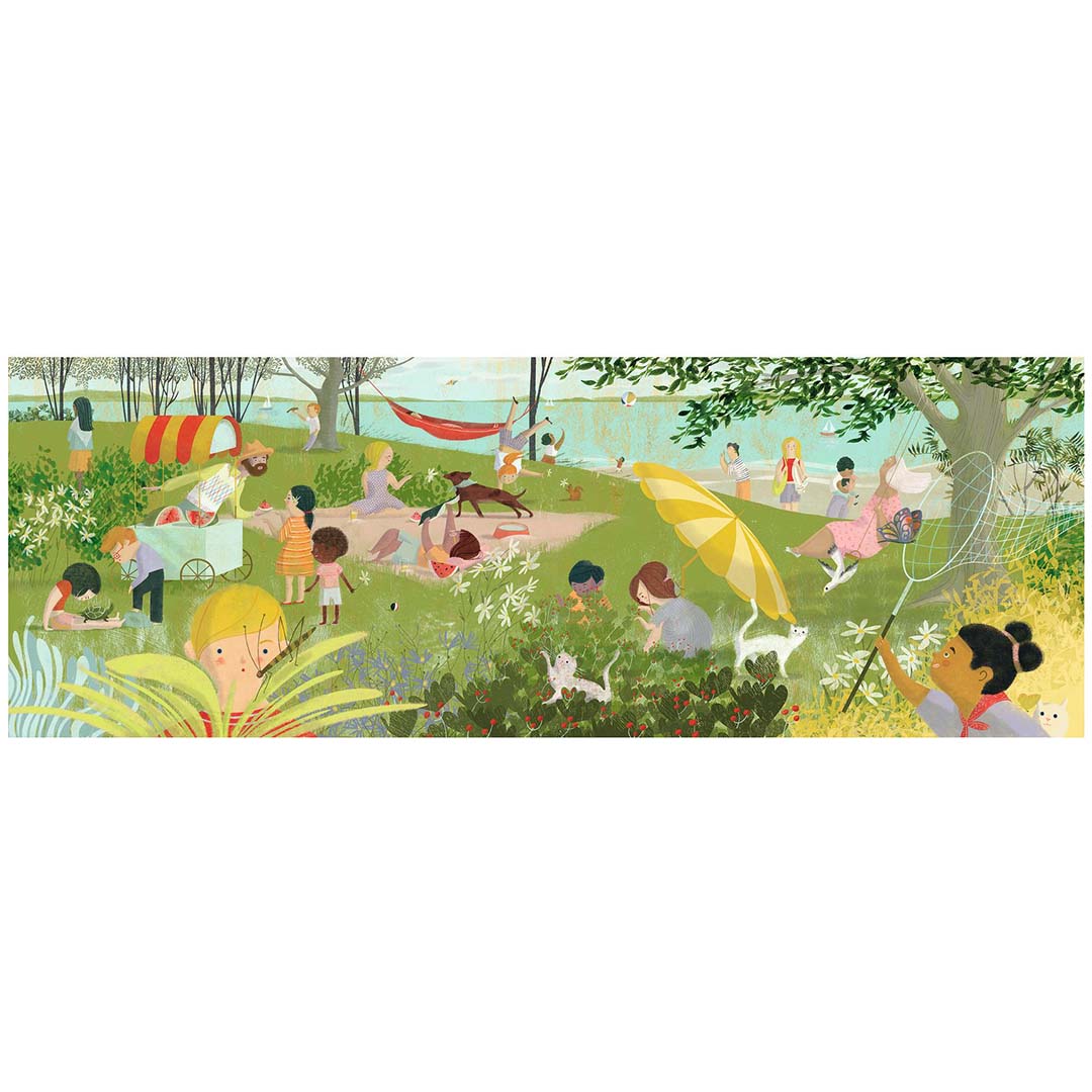 djeco puzzel a summer's day - 350st | DJ07689 | 1