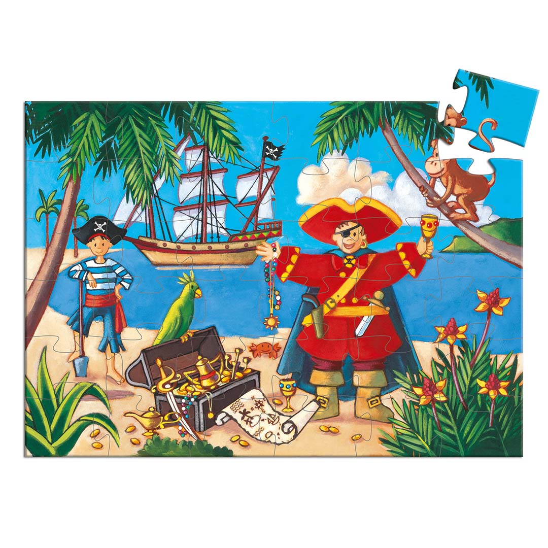 djeco puzzel de zeerover (36st) | DJ07220 | 1