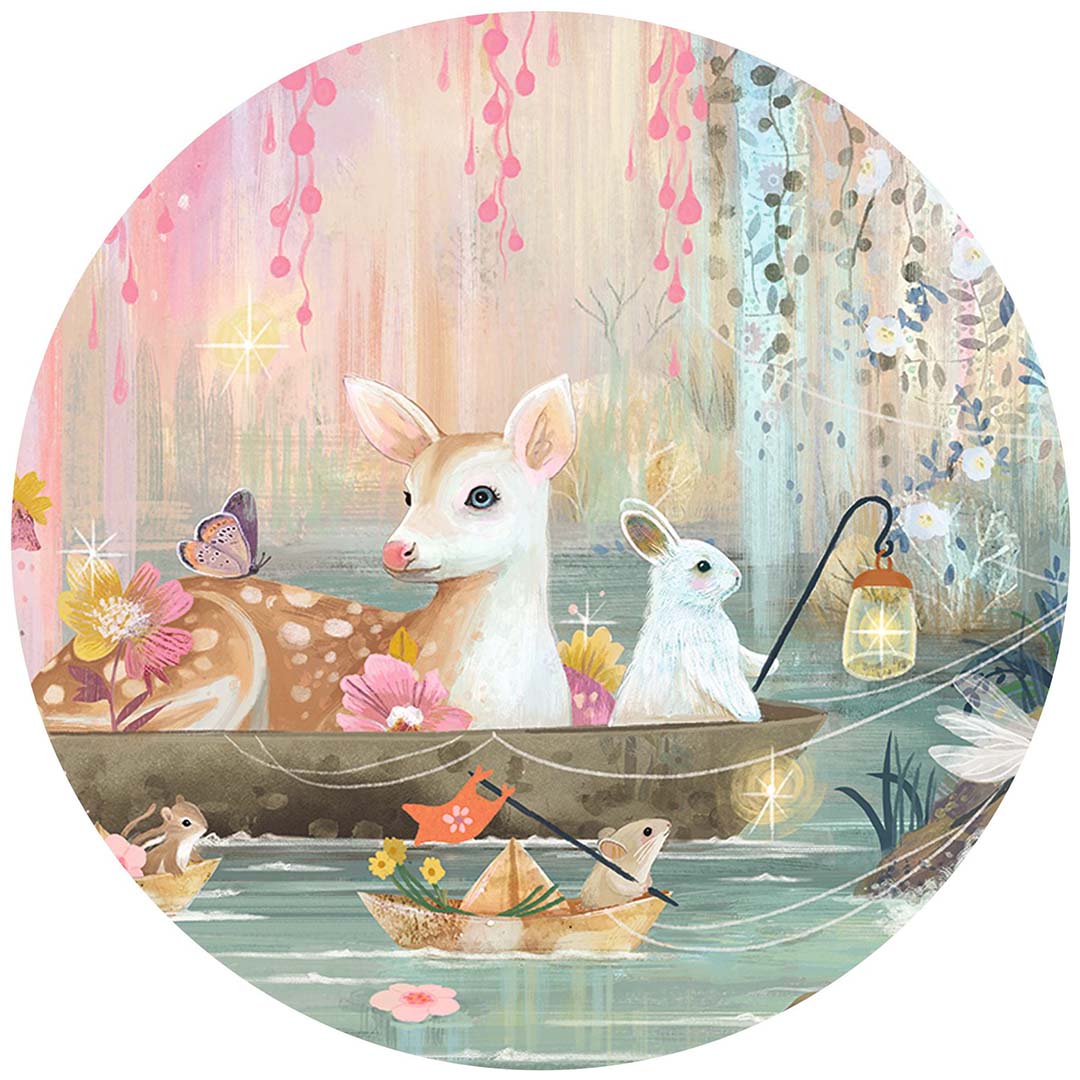 djeco puzzel fairy lake - 350st | DJ07690 | 2