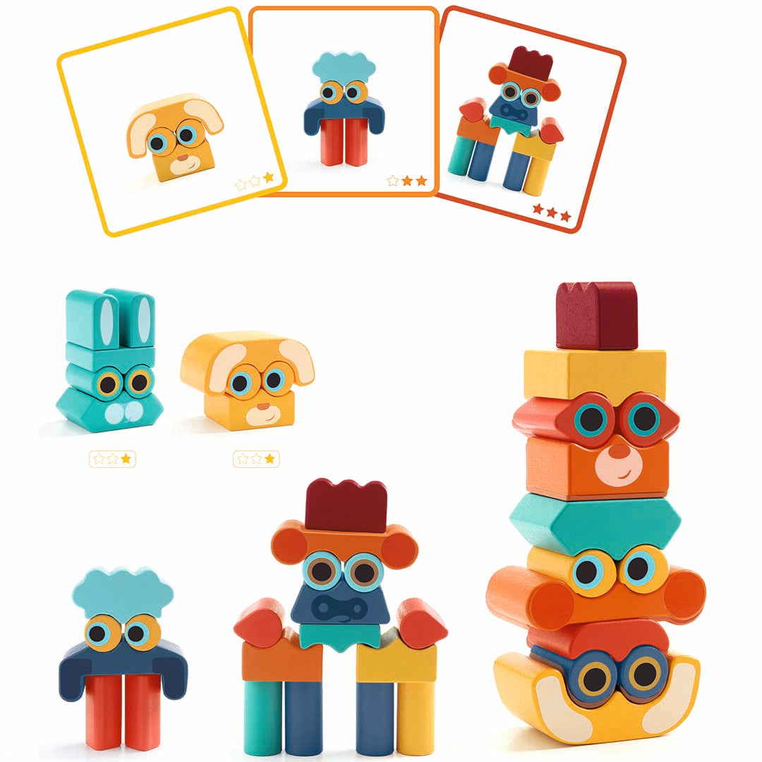 djeco spel ze faces | DJ06439 | 4