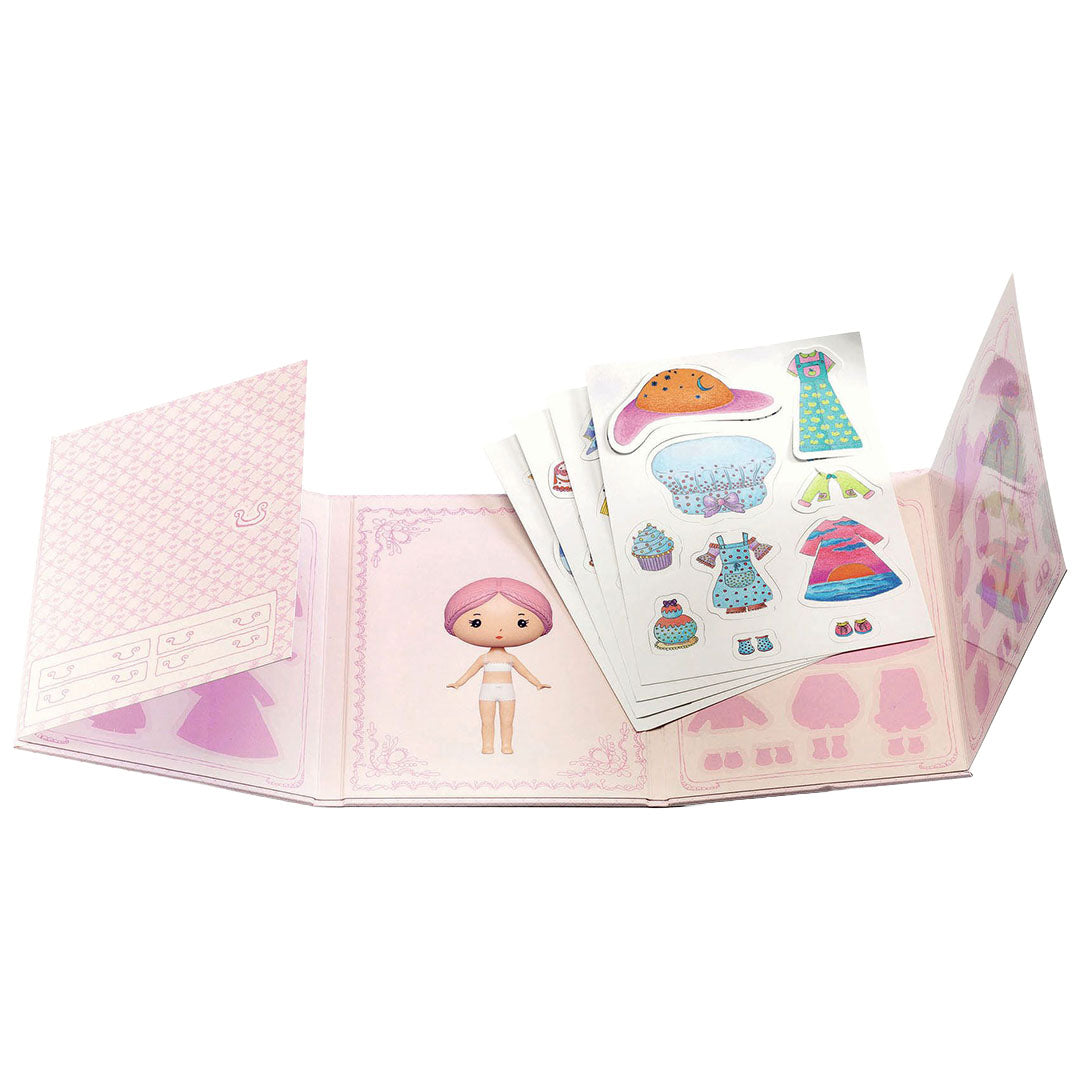djeco aankleedspel miss lilypink