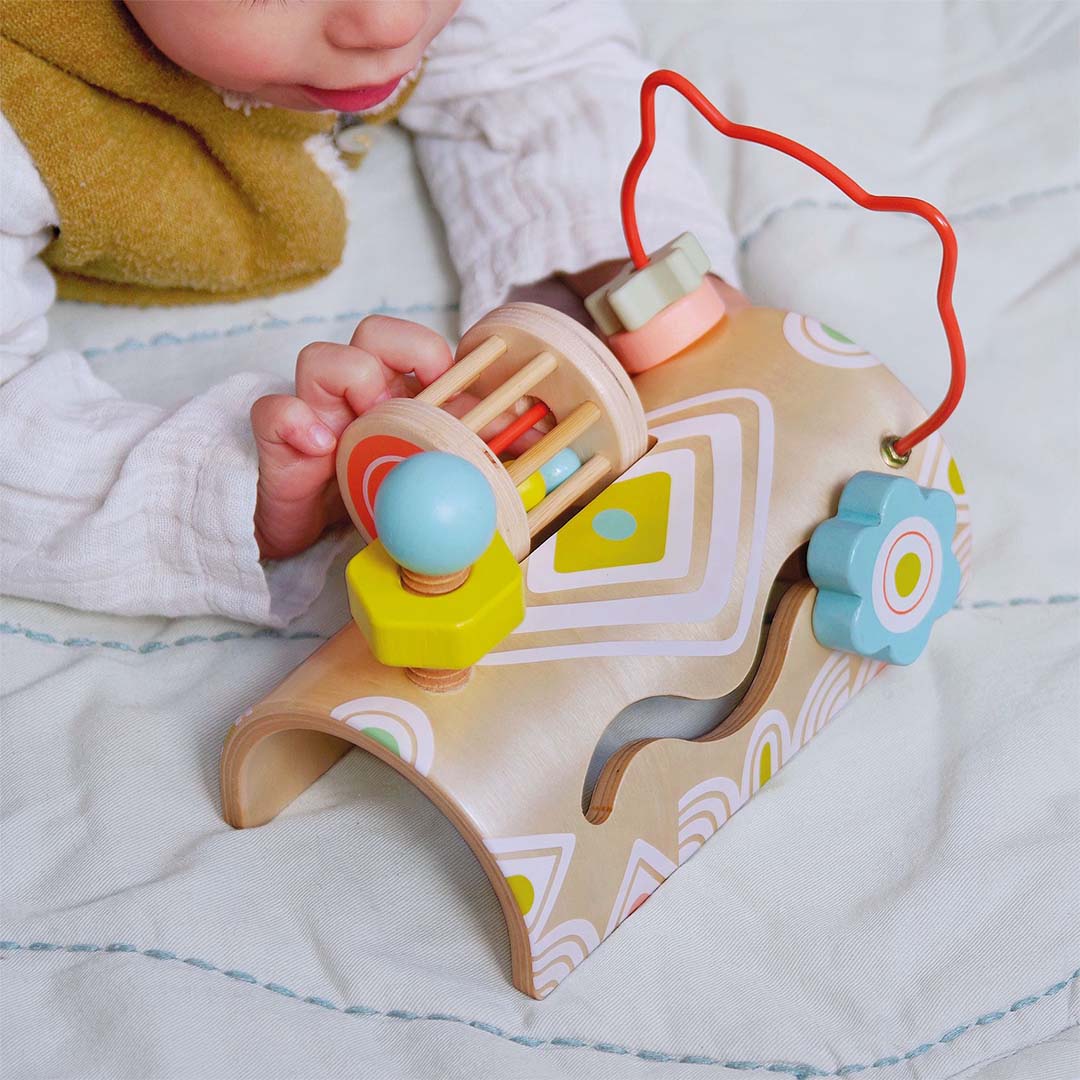 djeco activiteitenspel met kralenframe - baby tabli