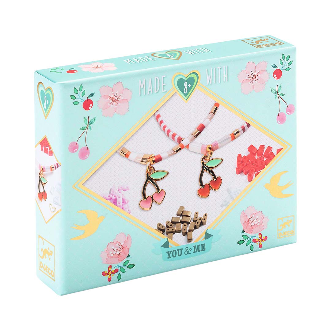 djeco armbandjes maken me & you - tila and cherries | DJ00017 | 0