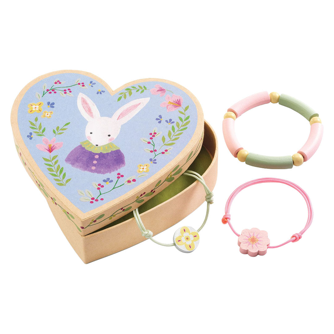 djeco armbandjes met opbergdoosje - cecile