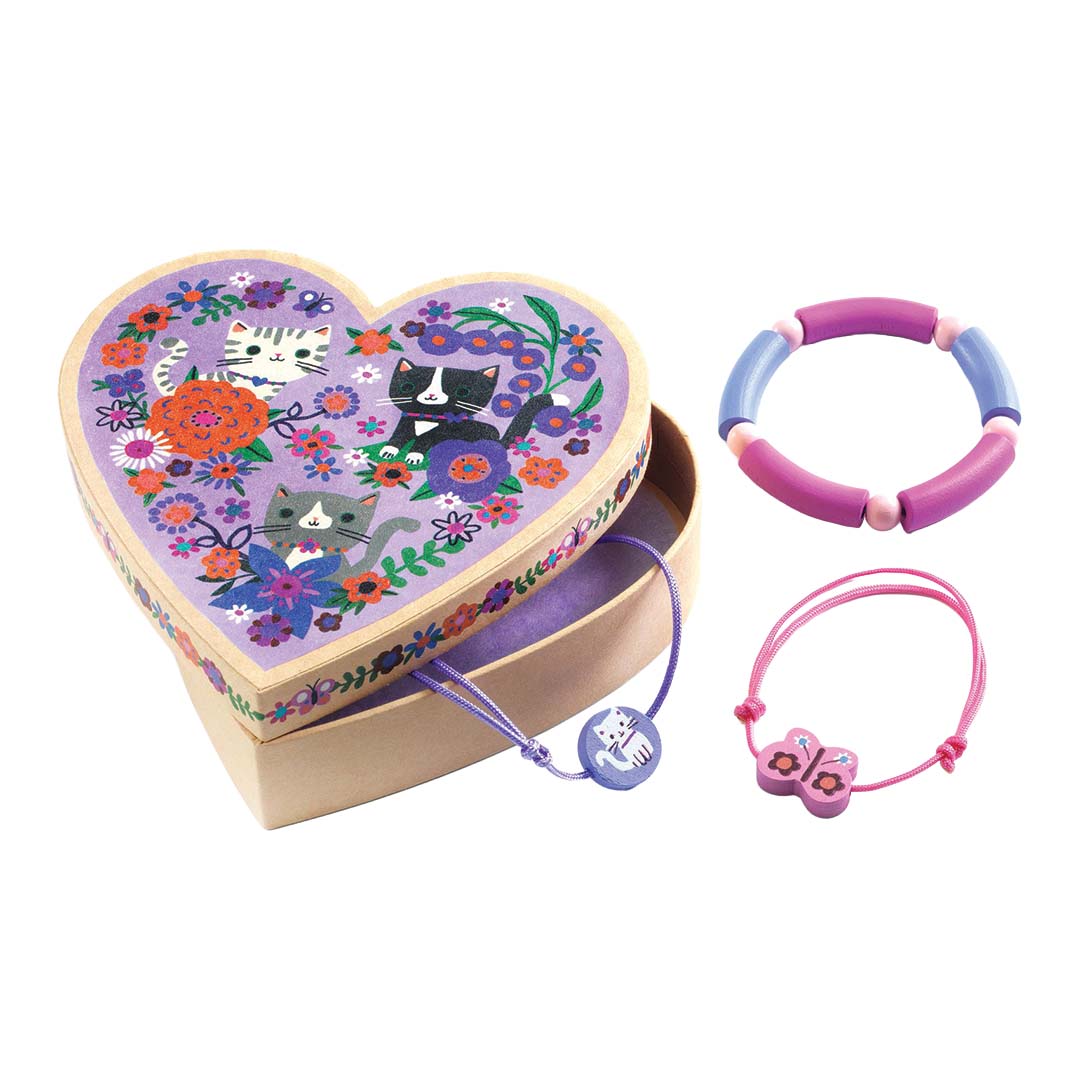 djeco armbandjes met opbergdoosje - tara