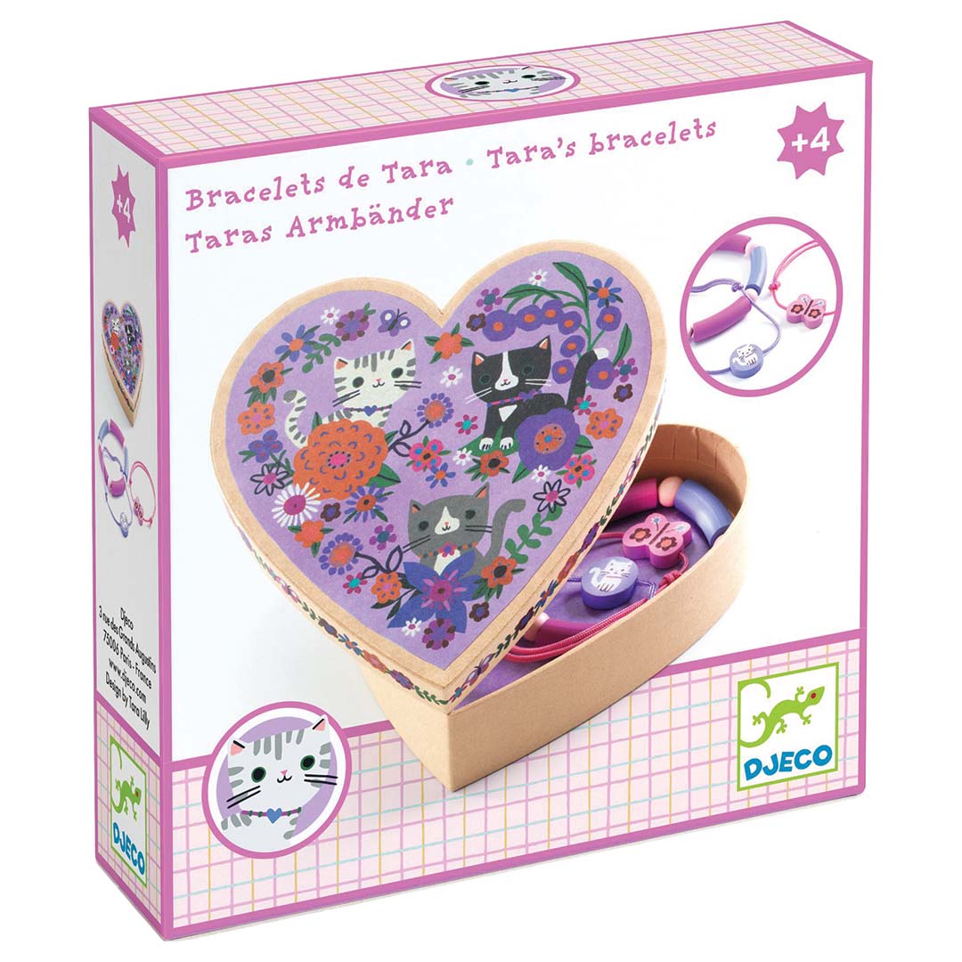 djeco armbandjes met opbergdoosje - tara