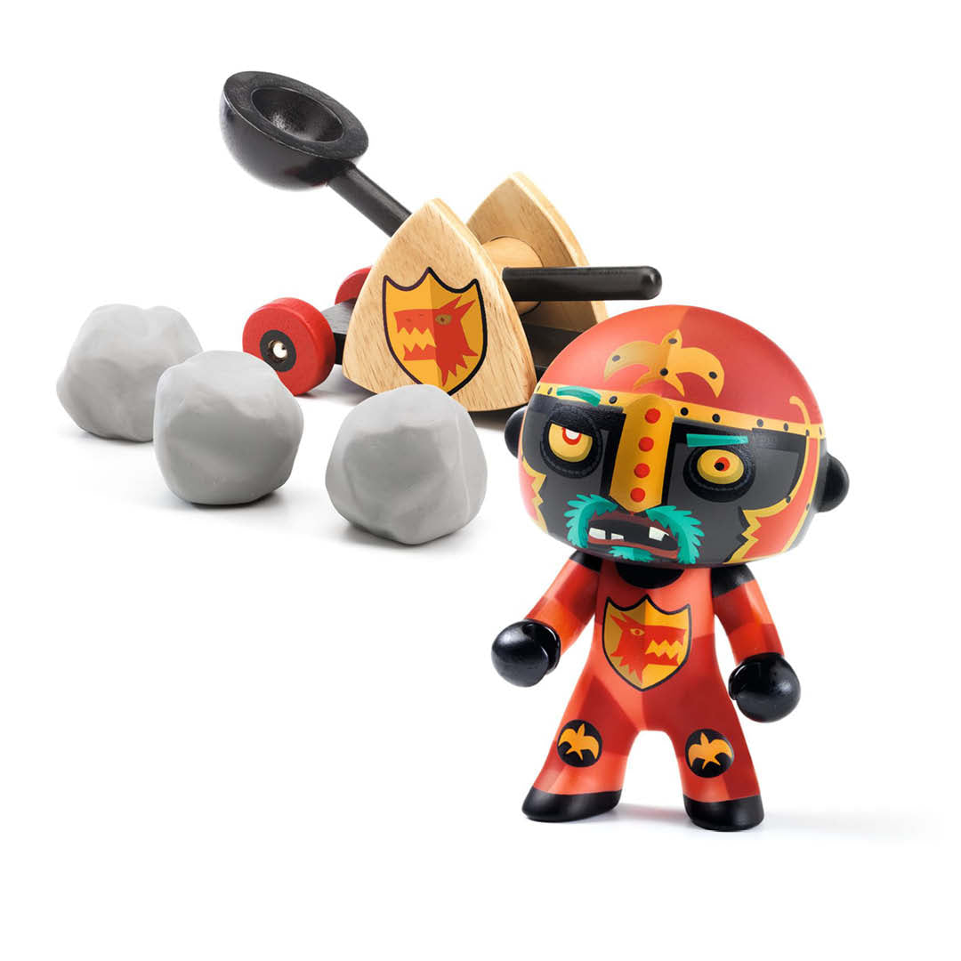 djeco arty toys - baldy & big paf
