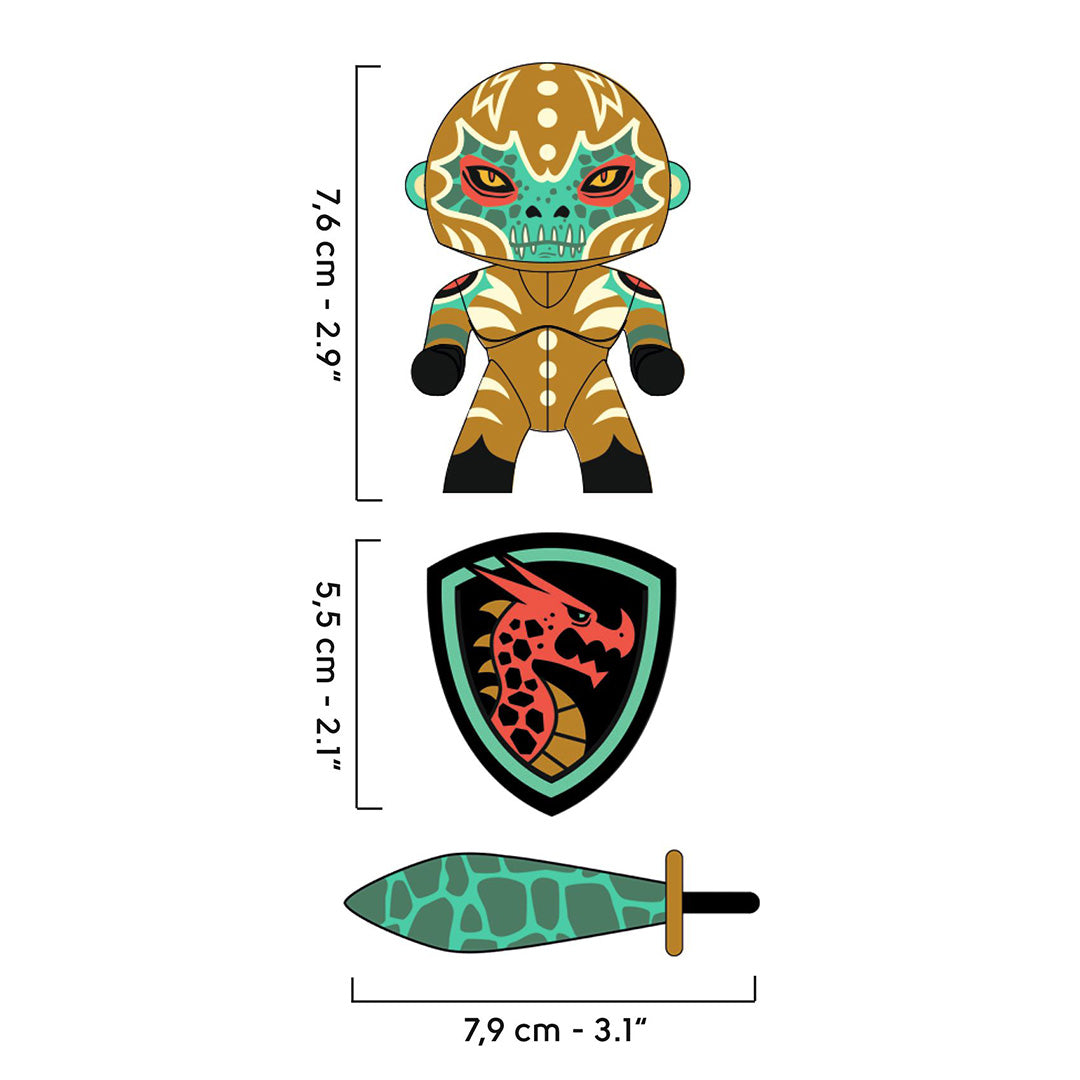 djeco arty toys - draco knight | DJ06915 | 2