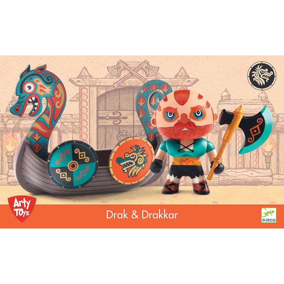 djeco arty toys - drak & drakkar