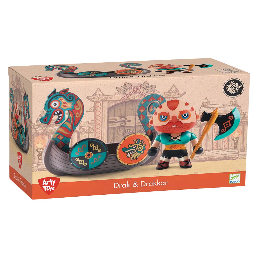 djeco arty toys - drak & drakkar
