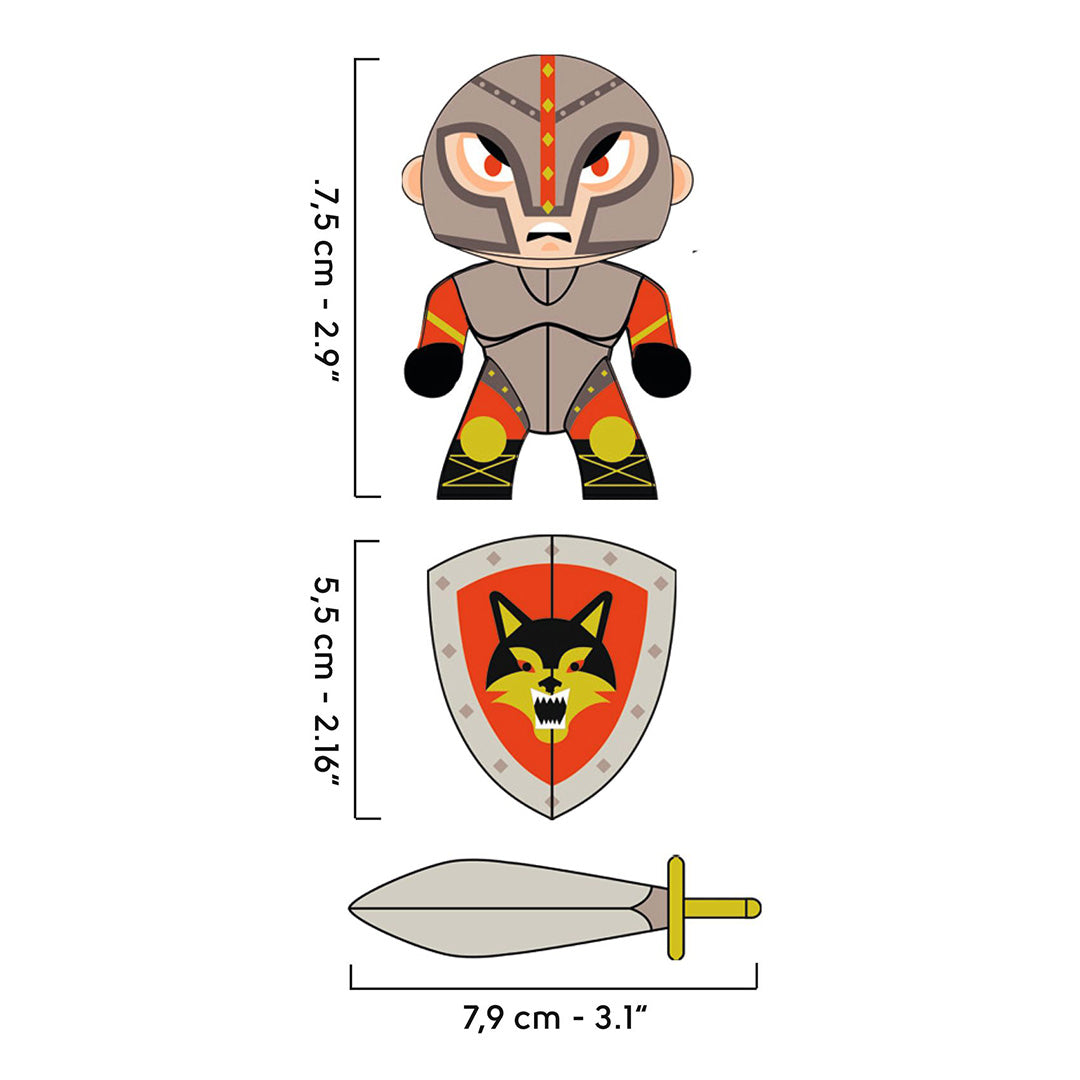 djeco arty toys - flow knight | DJ06735 | 3
