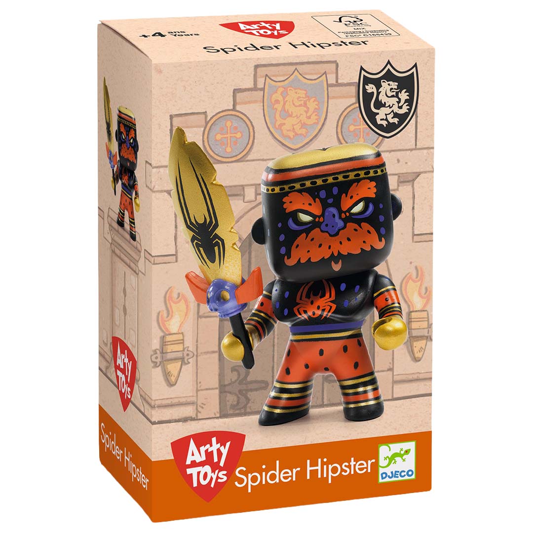 djeco arty toys - hipster spider | DJ06845 | 1