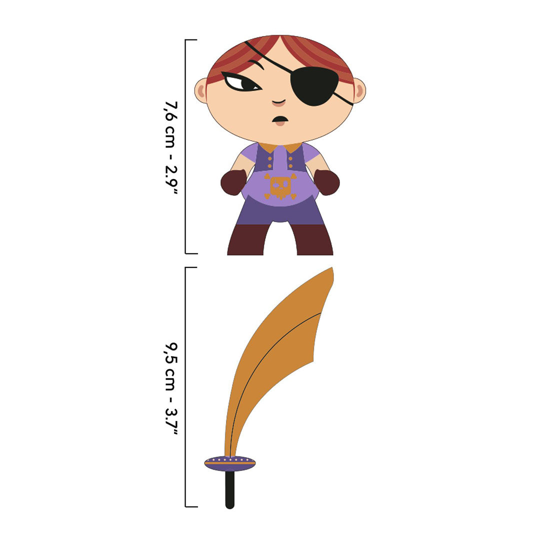 djeco arty toys - mary scarlett | DJ06837 | 3