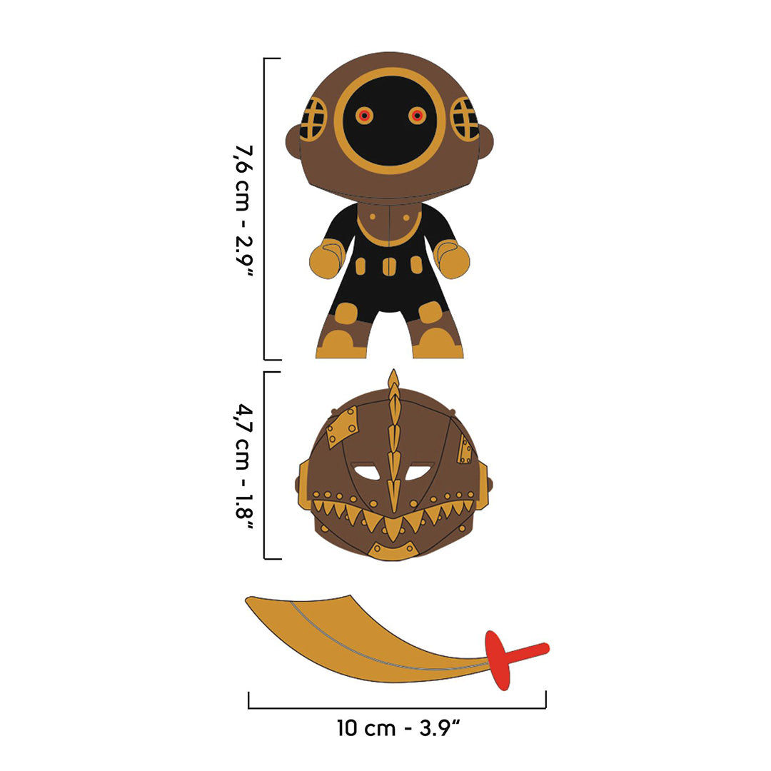 djeco arty toys - pirat'nha | DJ06819 | 3