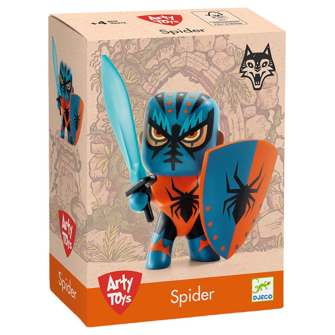 djeco arty toys - spider knight | DJ06739 | 1