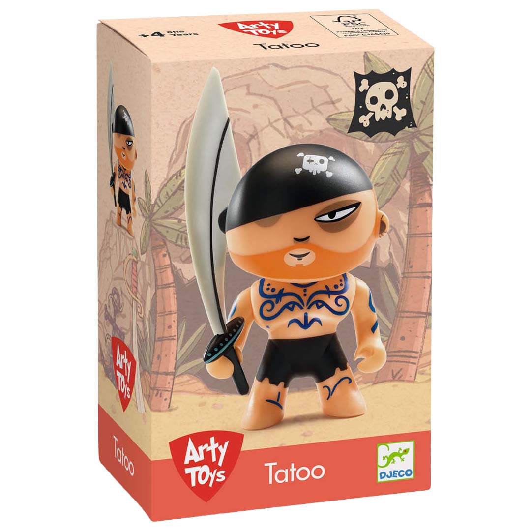 djeco arty toys - tatoo | DJ06804 | 1