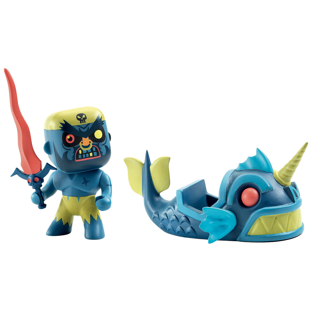 djeco arty toys - terrible & monster | DJ06839 | 1