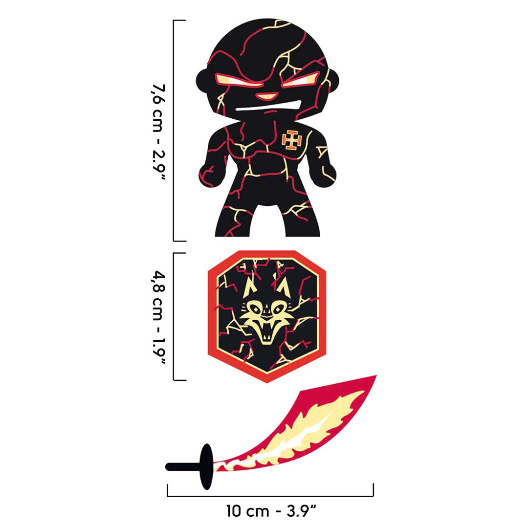 djeco arty toys - volcano