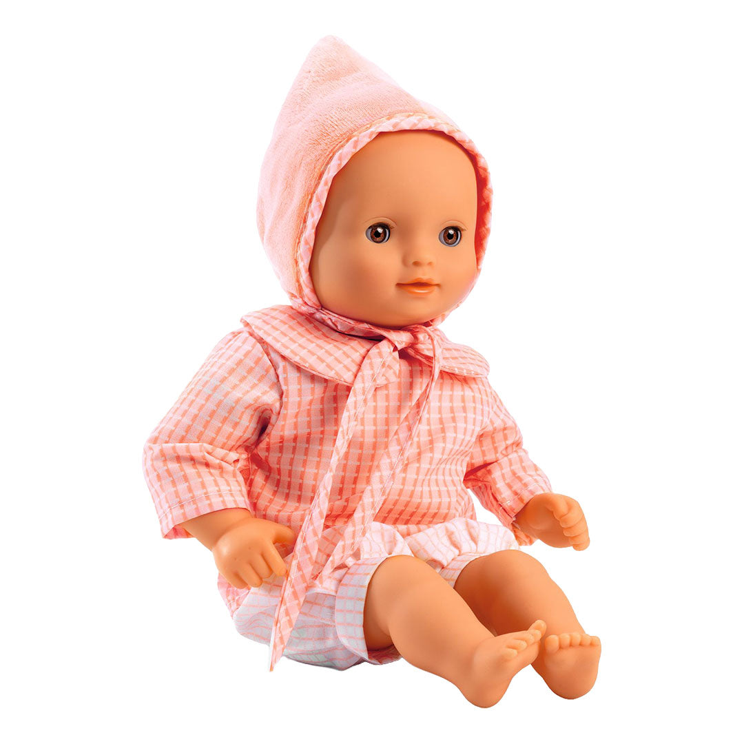 djeco babypop pomea - rose - 32 cm | DJ07731 | 0