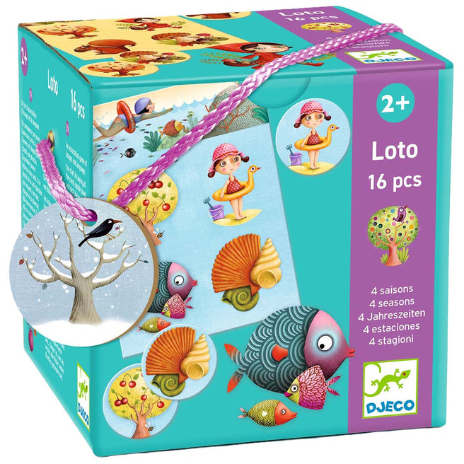 djeco bingo de vier seizoenen