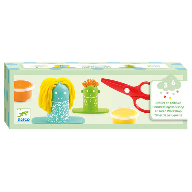 djeco boetseerklei kapsalon