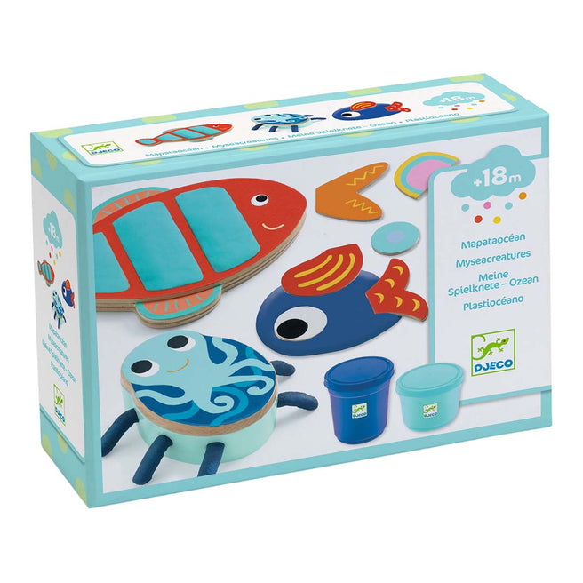 djeco boetseerklei met zeedieren - myseacreatures