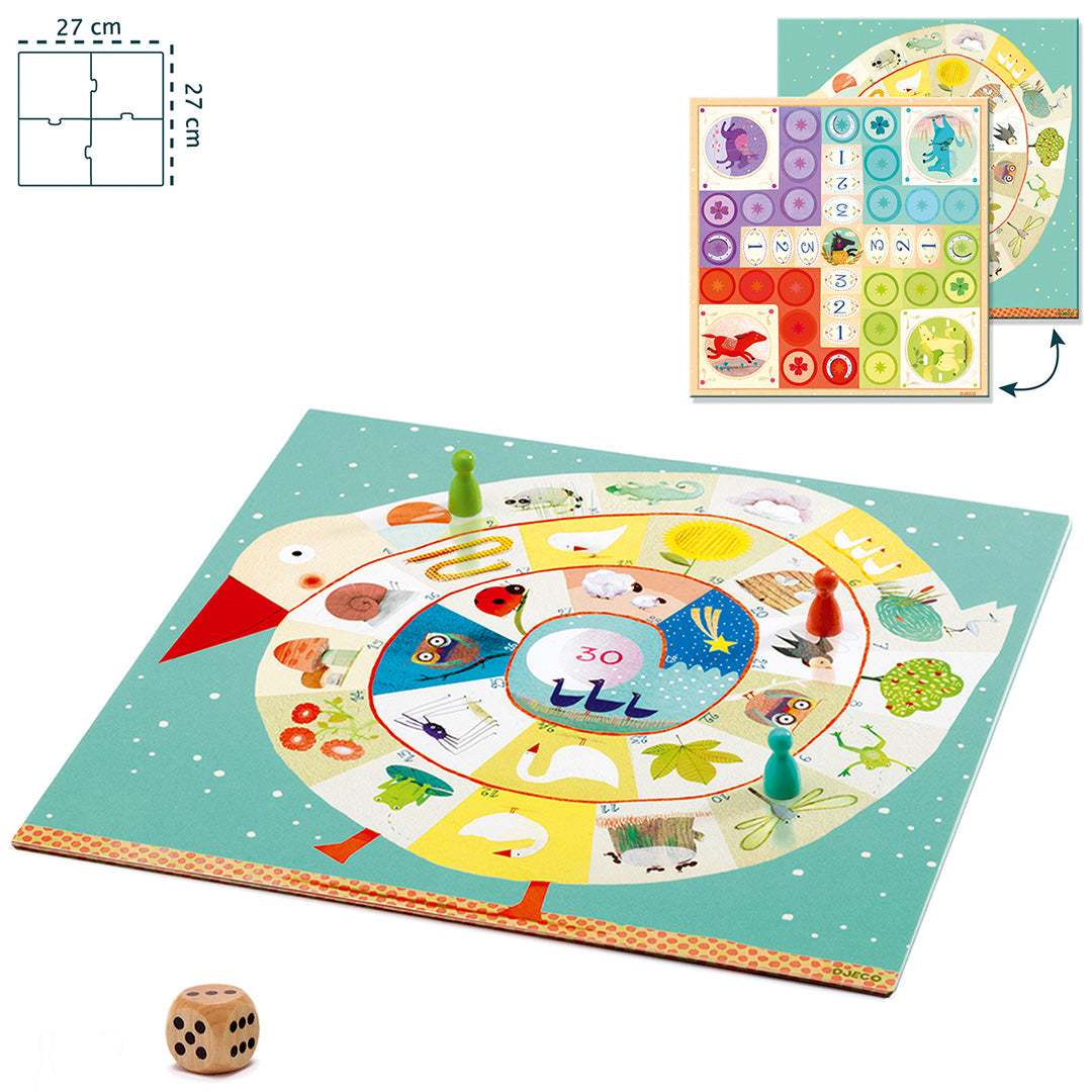 djeco bordspellen ludo & co junior | DJ05226 | 0