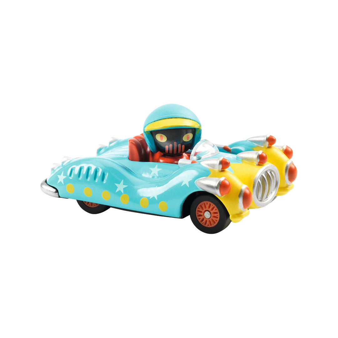 djeco crazy motors auto - blue gun