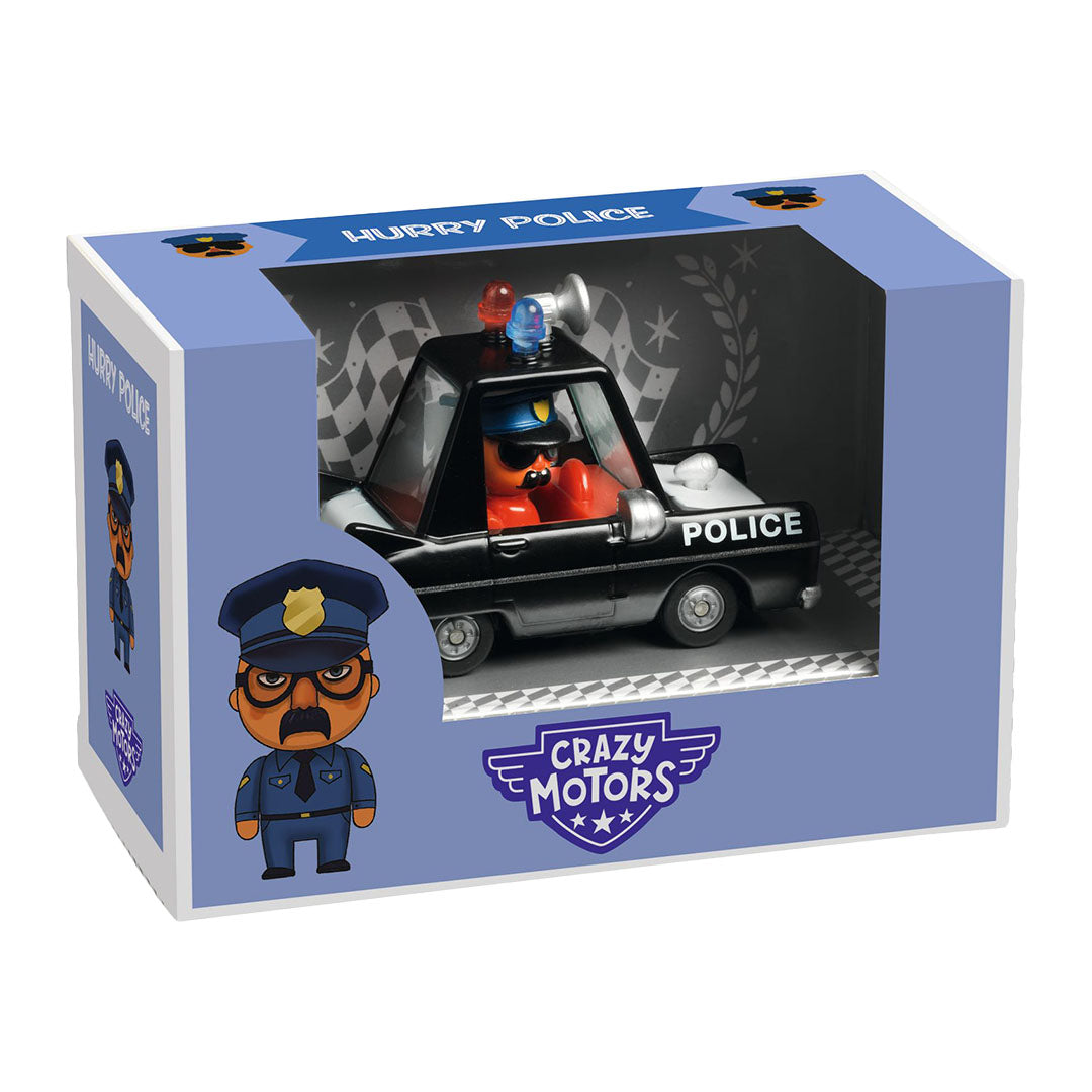 djeco crazy motors auto - hurry police | DJ05473 | 1