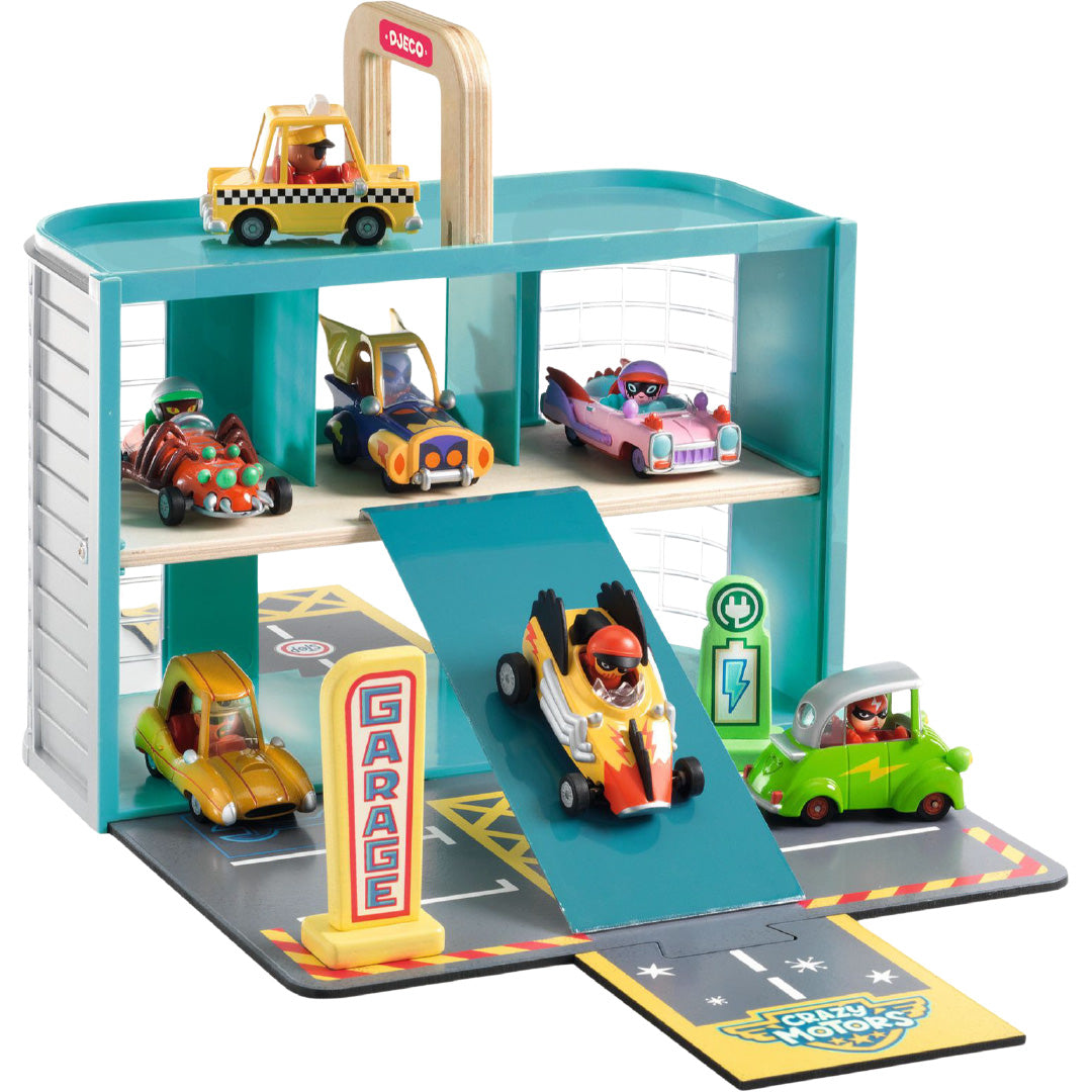 djeco crazy motors nomad garage | DJ05496 | 1