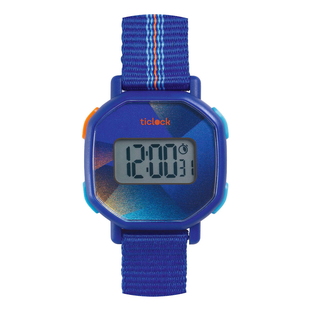 djeco digitaal kinderhorloge blue sound