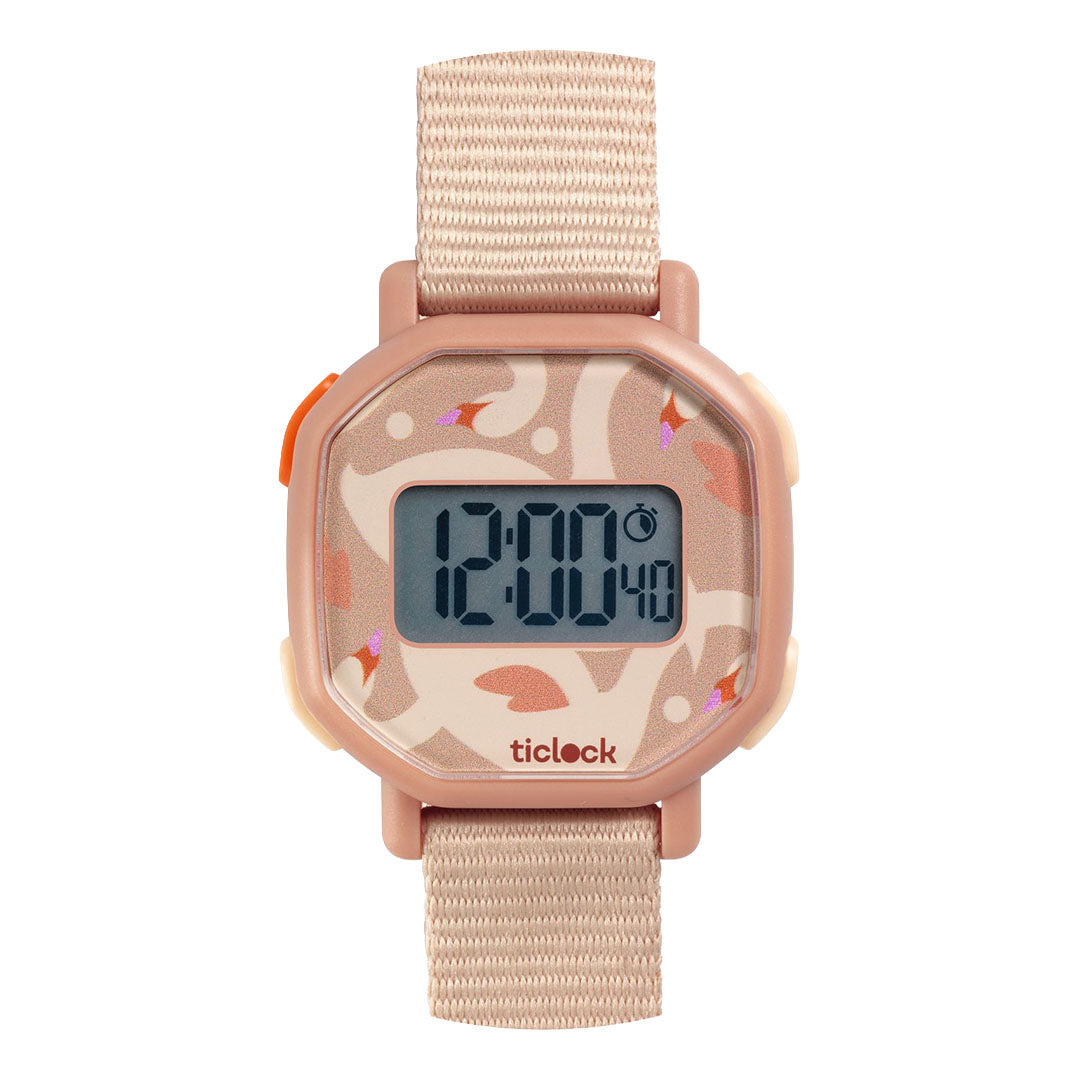 djeco digitaal kinderhorloge poetic swans