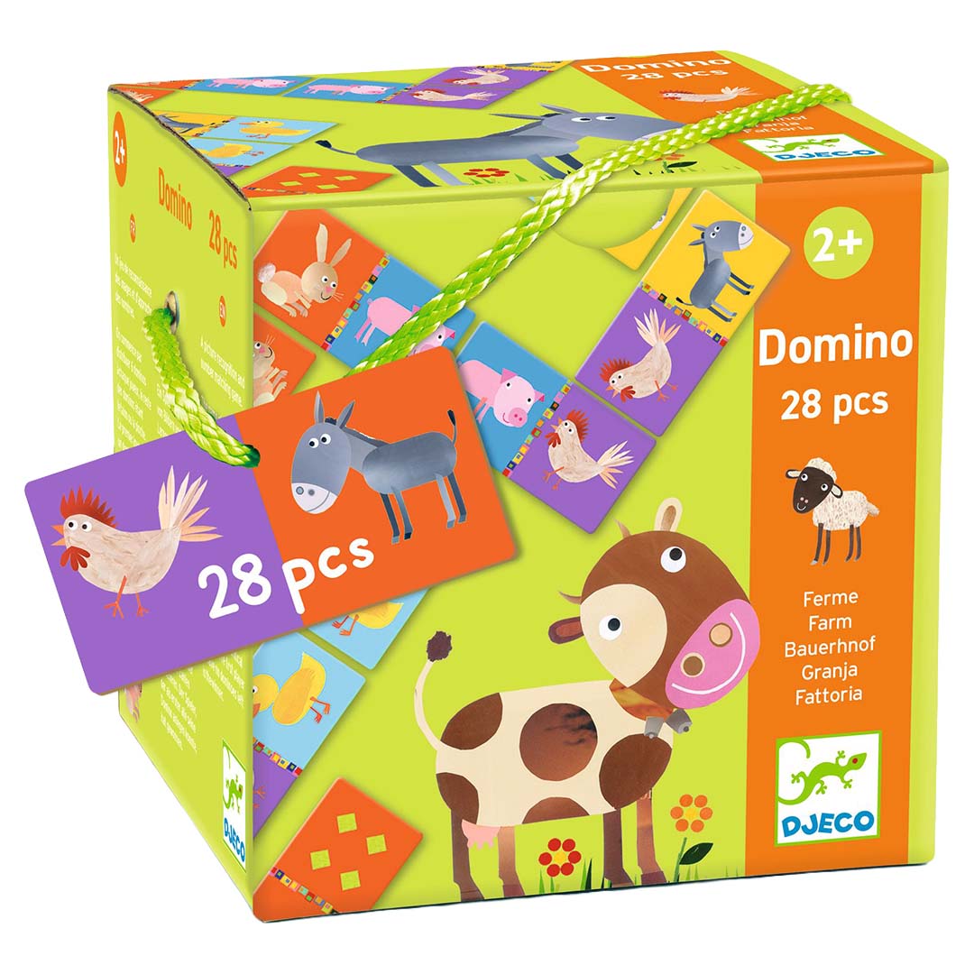 djeco dominospel boerderij