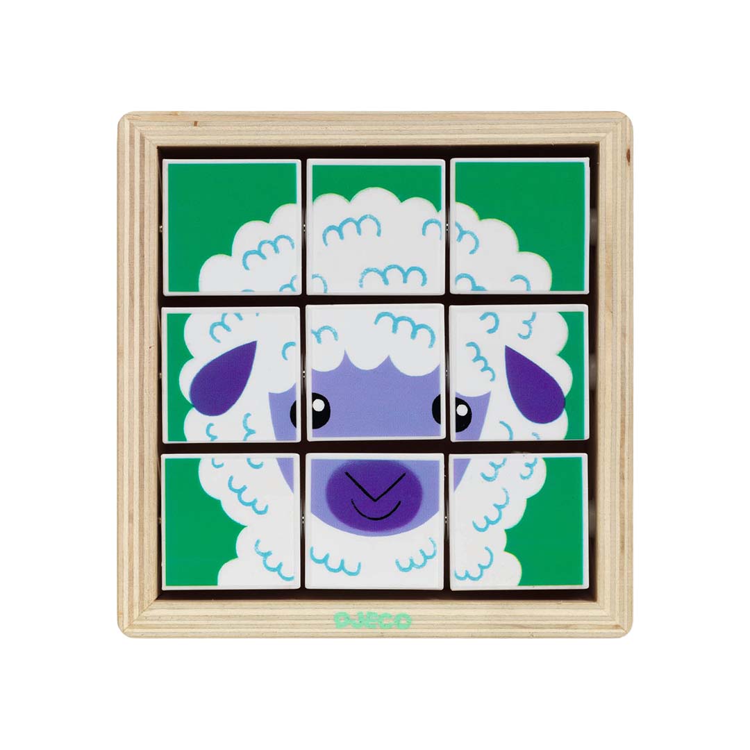 djeco draaipuzzel animoroll - 9st | DJ01955 | 3