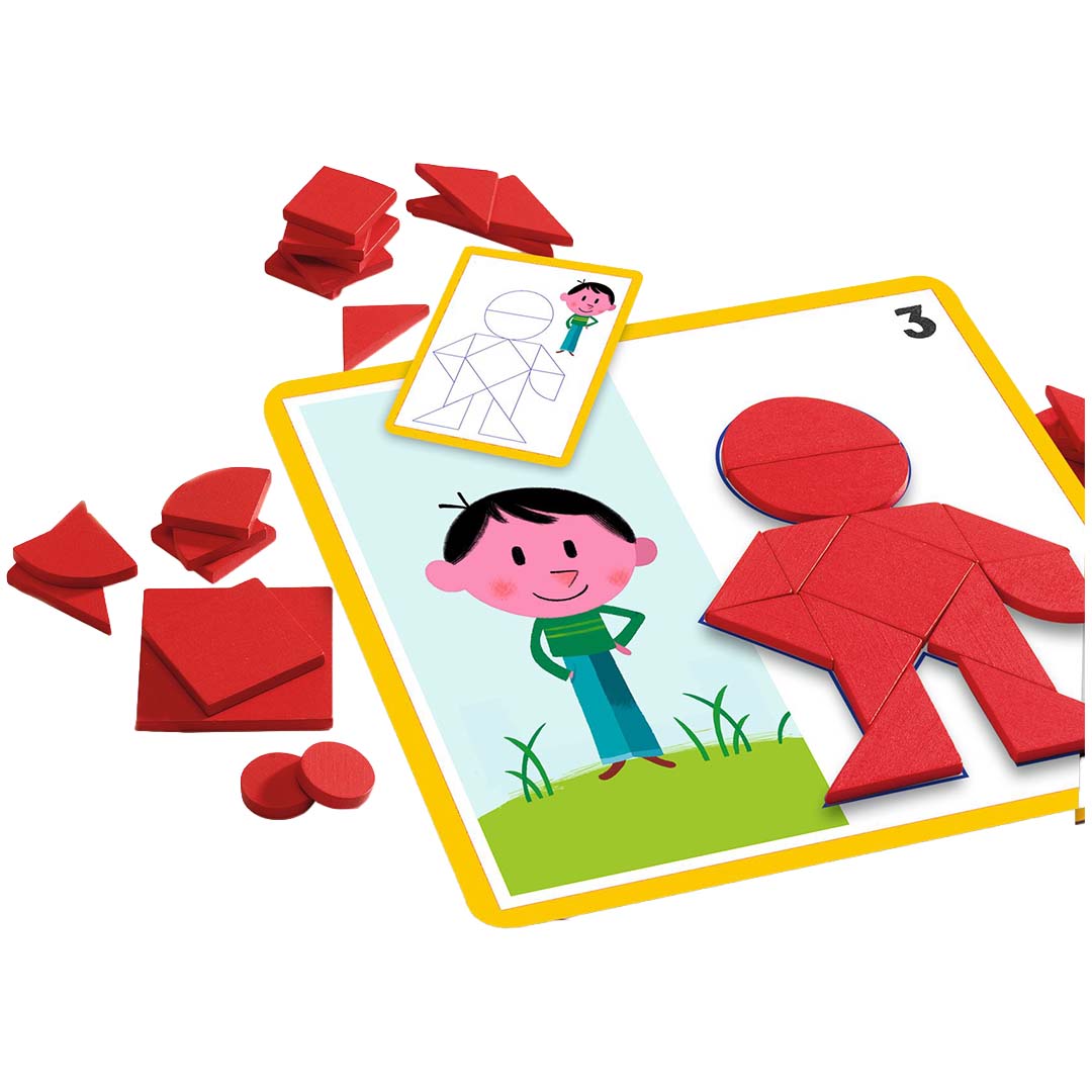 djeco educatief tangram spel | DJ08300 | 1