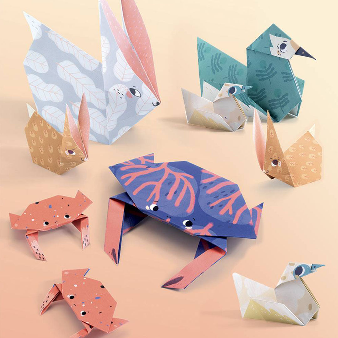 djeco eenvoudige origami - familie