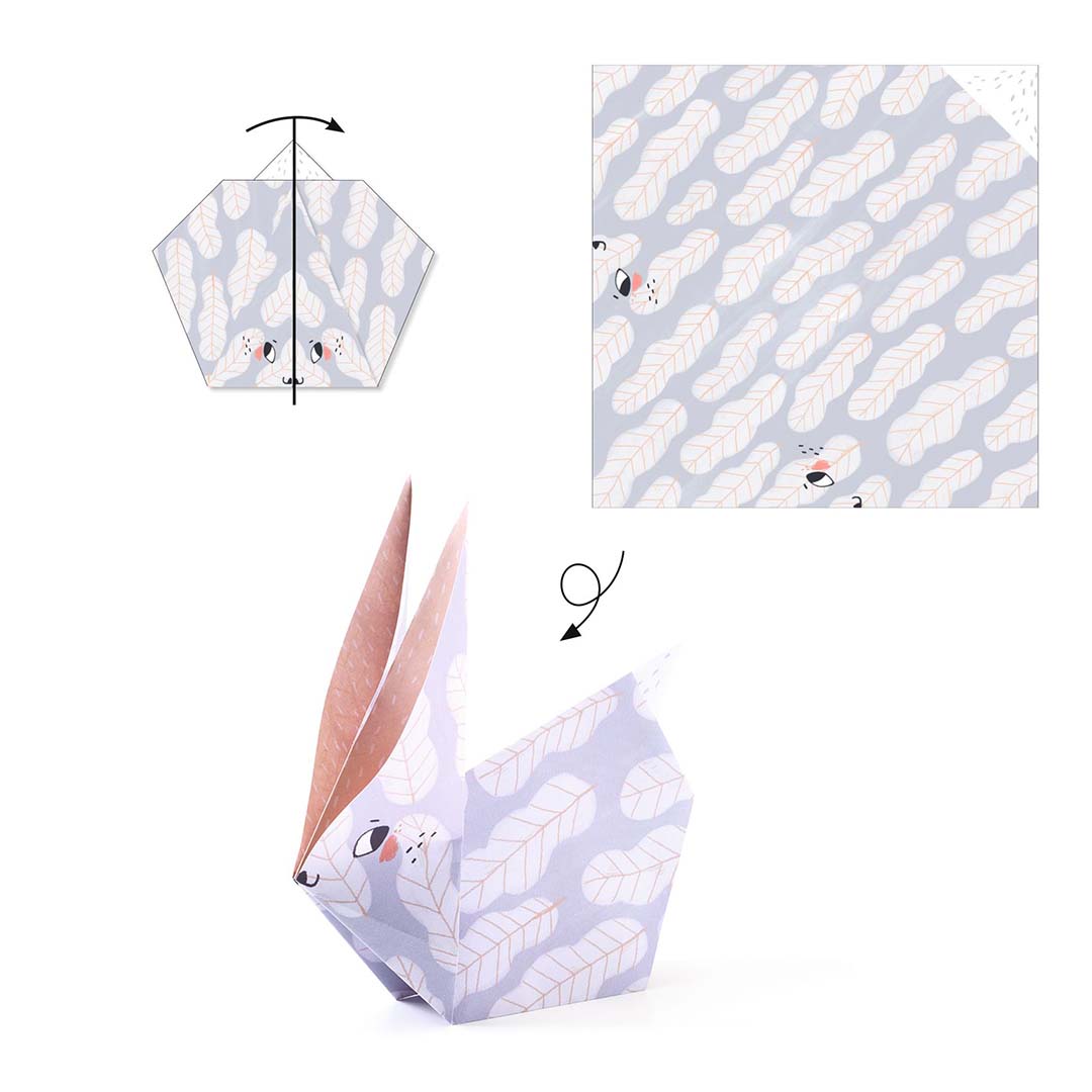 djeco eenvoudige origami - familie