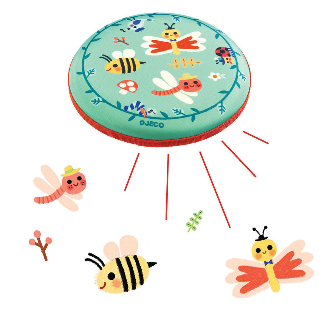 djeco frisbee foam flying bugs | DJ02128 | 1