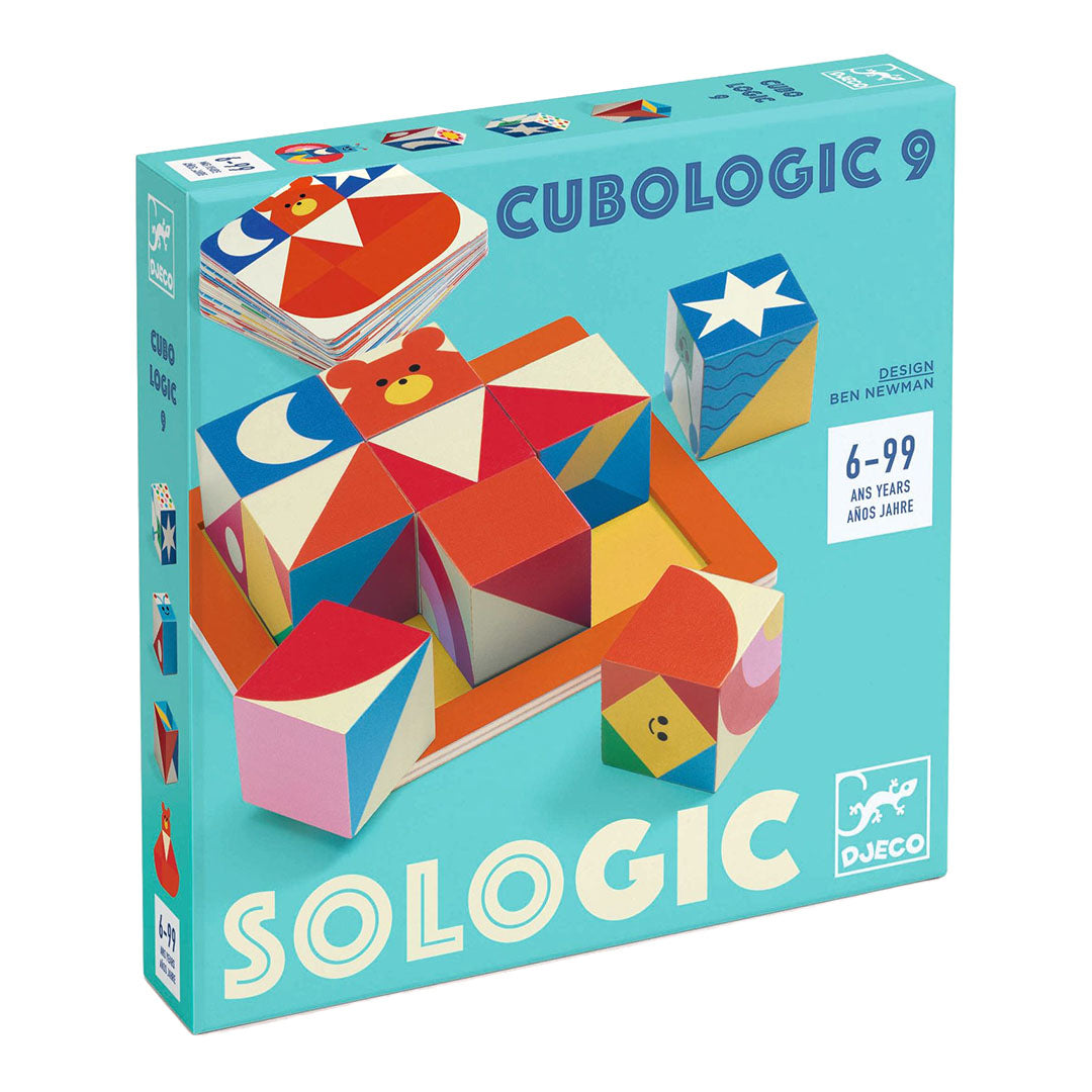 djeco geduldspel sologic - cubologic 9