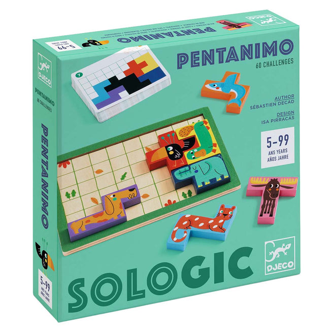 djeco geduldspel sologic - pentanimo