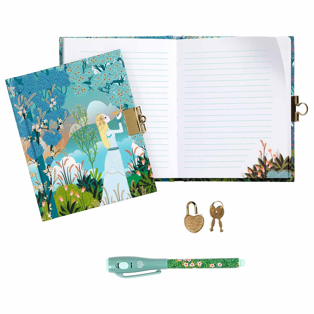 djeco geheim dagboek magische pen - charlotte | DD03652 | 1